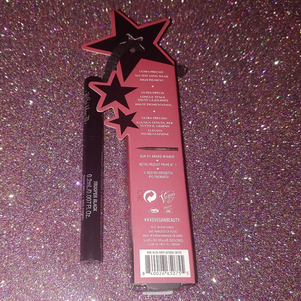Tattoo Liner Trooper Black Liquid Eyeliner Kat Von D KVD Beauty